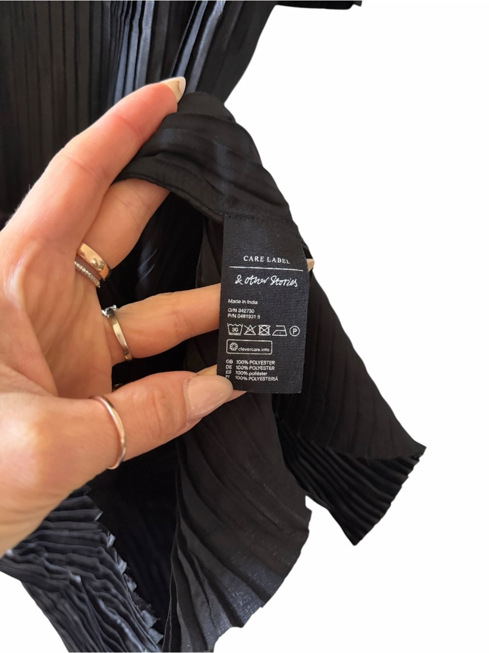 & Other Stories Pleated Dress View 4